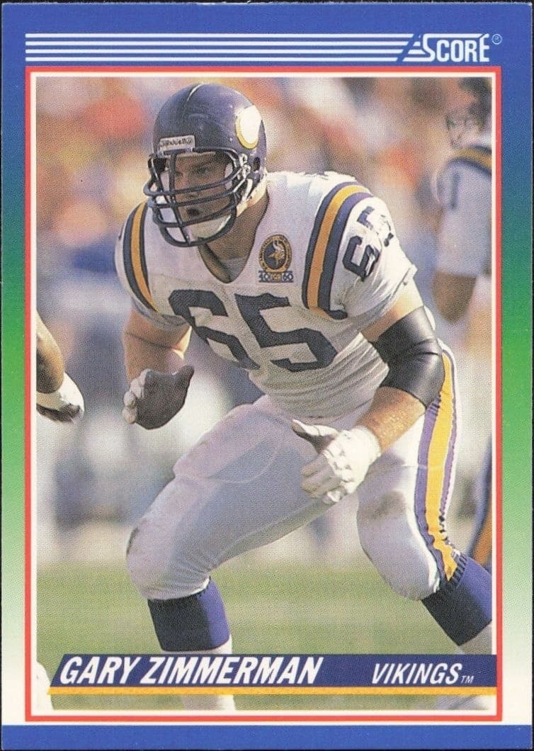 1990 Score Gary Zimmerman #400 trading card