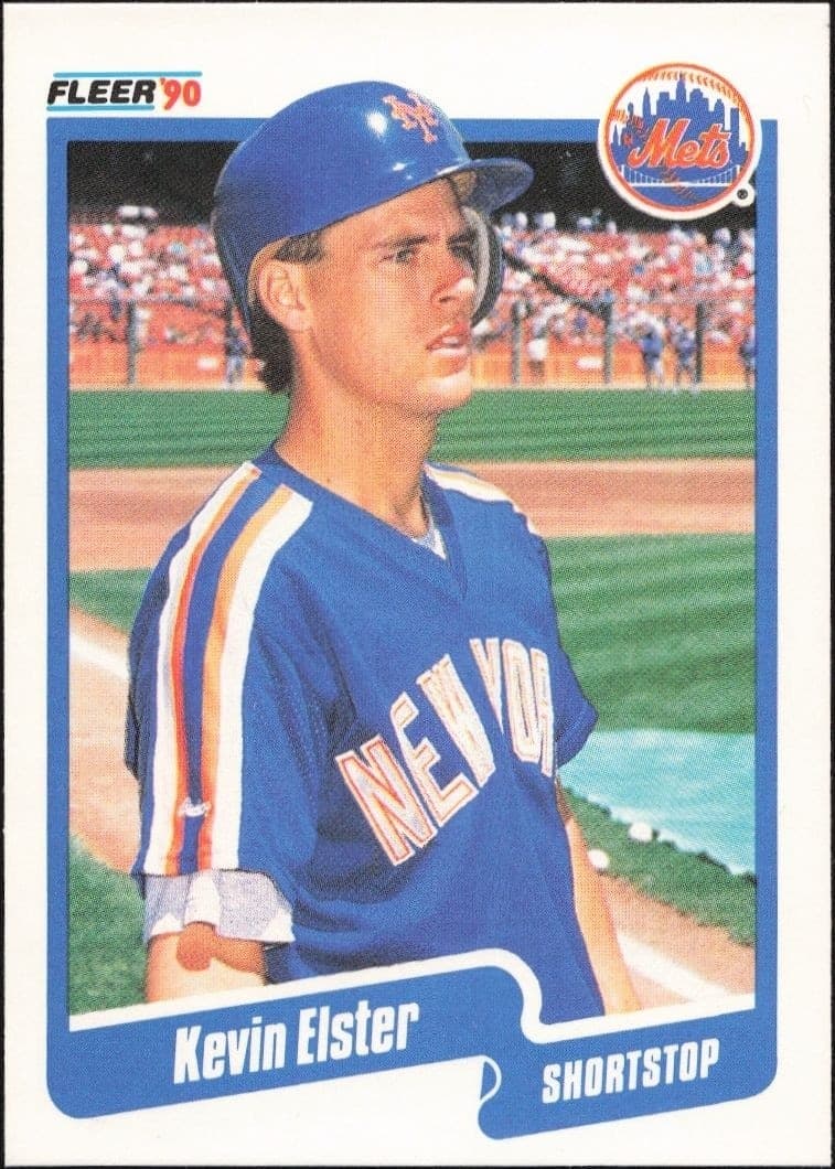 1990 Fleer Kevin Elster #202 baseball trading card front
