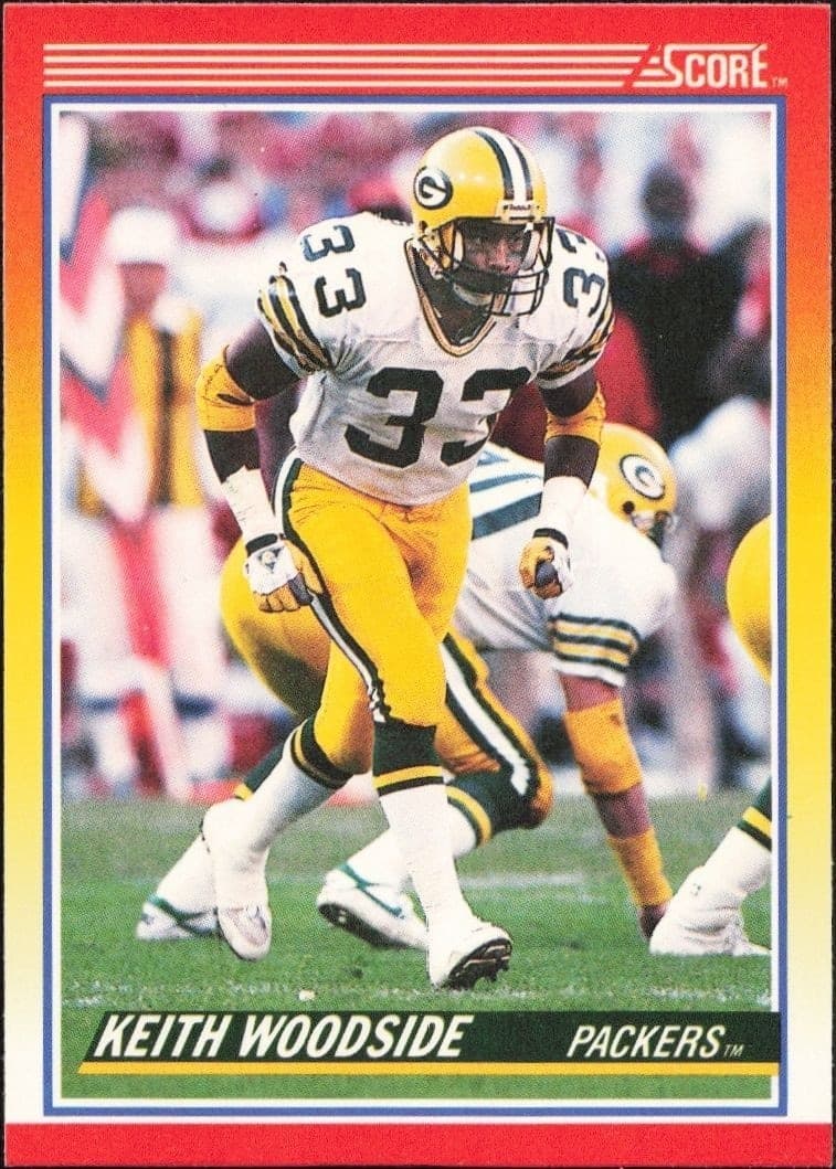 1990 Score Keith Woodside #257 trading card