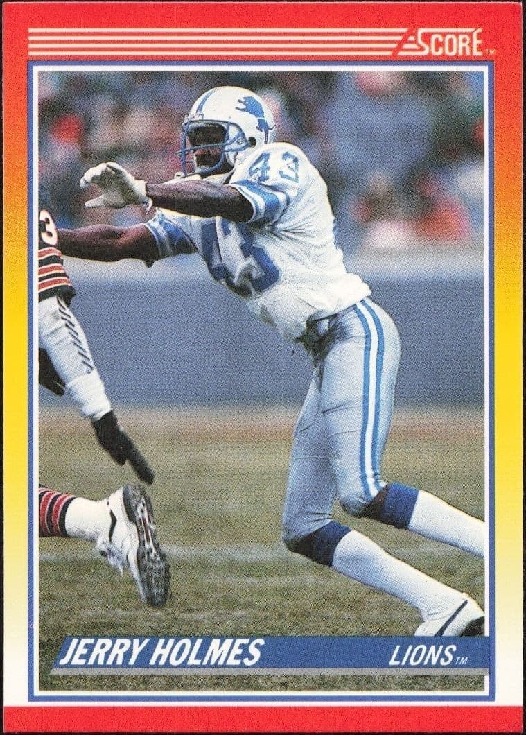 1990 Score Jerry Holmes #242 trading card