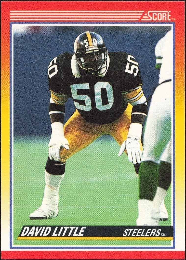 1990 Score David Little #271 trading card