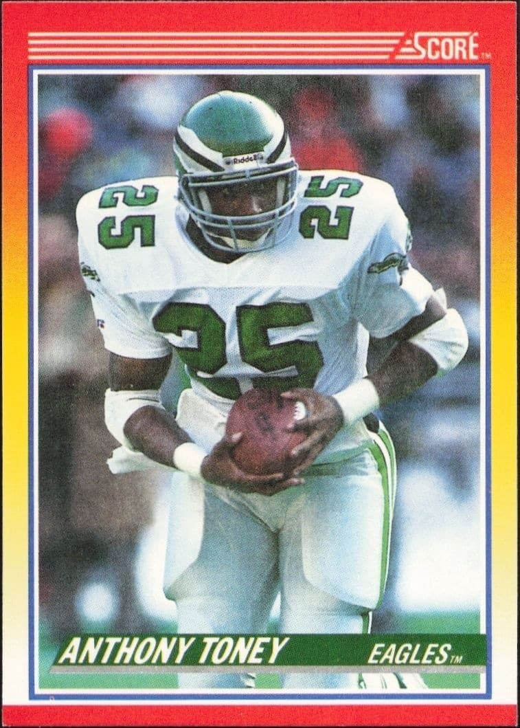 1990 Score Anthony Toney #274 trading card