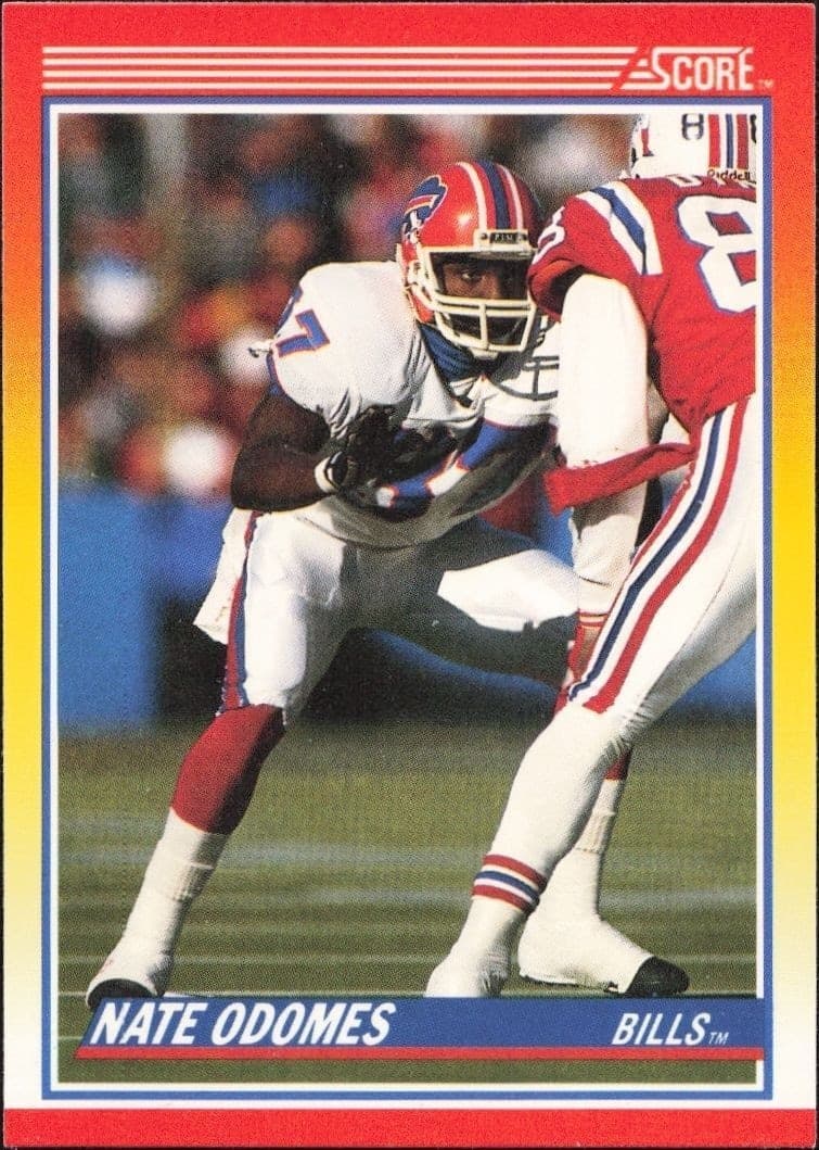 1990 Score Nate Odomes #254 trading card