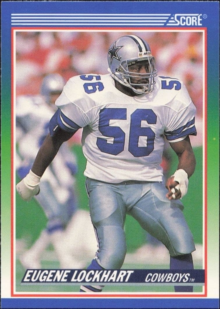 1990 Score Eugene Lockhart #402 trading card