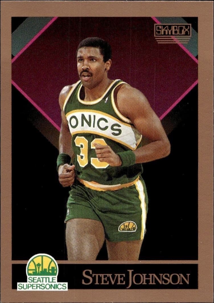 1990-91 Skybox Steve Johnson #267 trading card