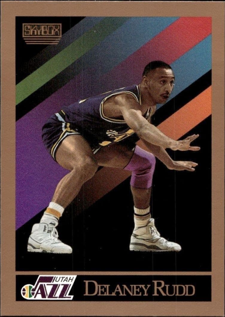 1990-91 Skybox Delaney Rudd #283 trading card