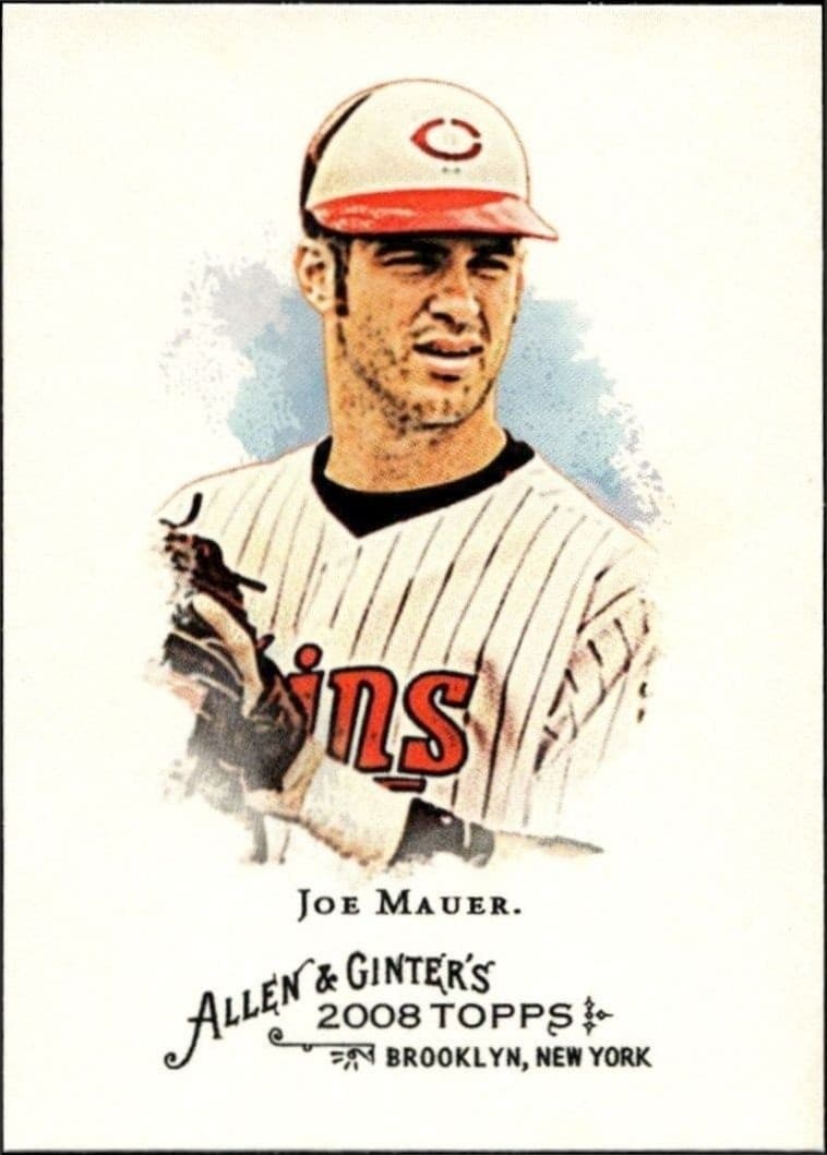 2008 Topps Allen & Ginter Joe Mauer #66 trading card