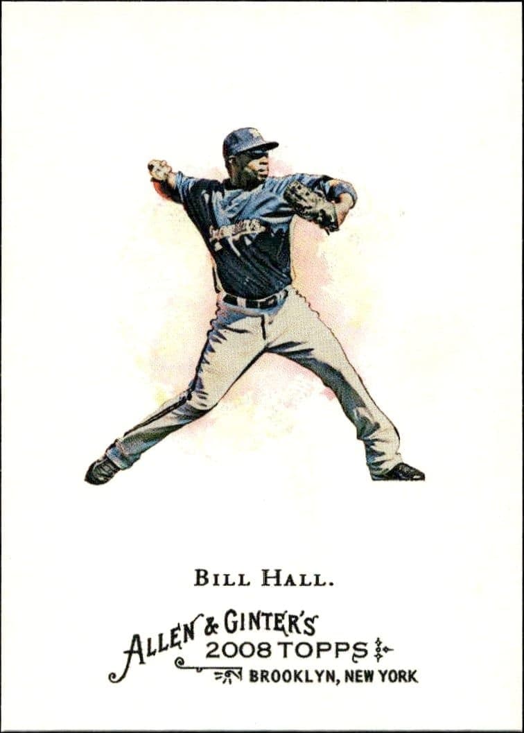 2008 Topps Allen & Ginter Bill Hall #34 trading card