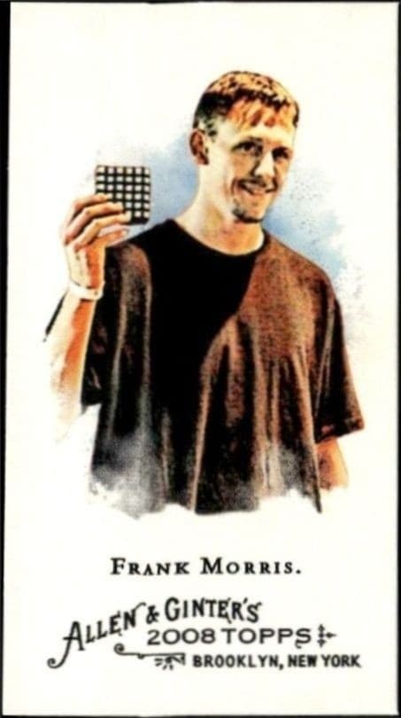 2008 Topps Allen & Ginter Frank Morris #349 baseball trading card front