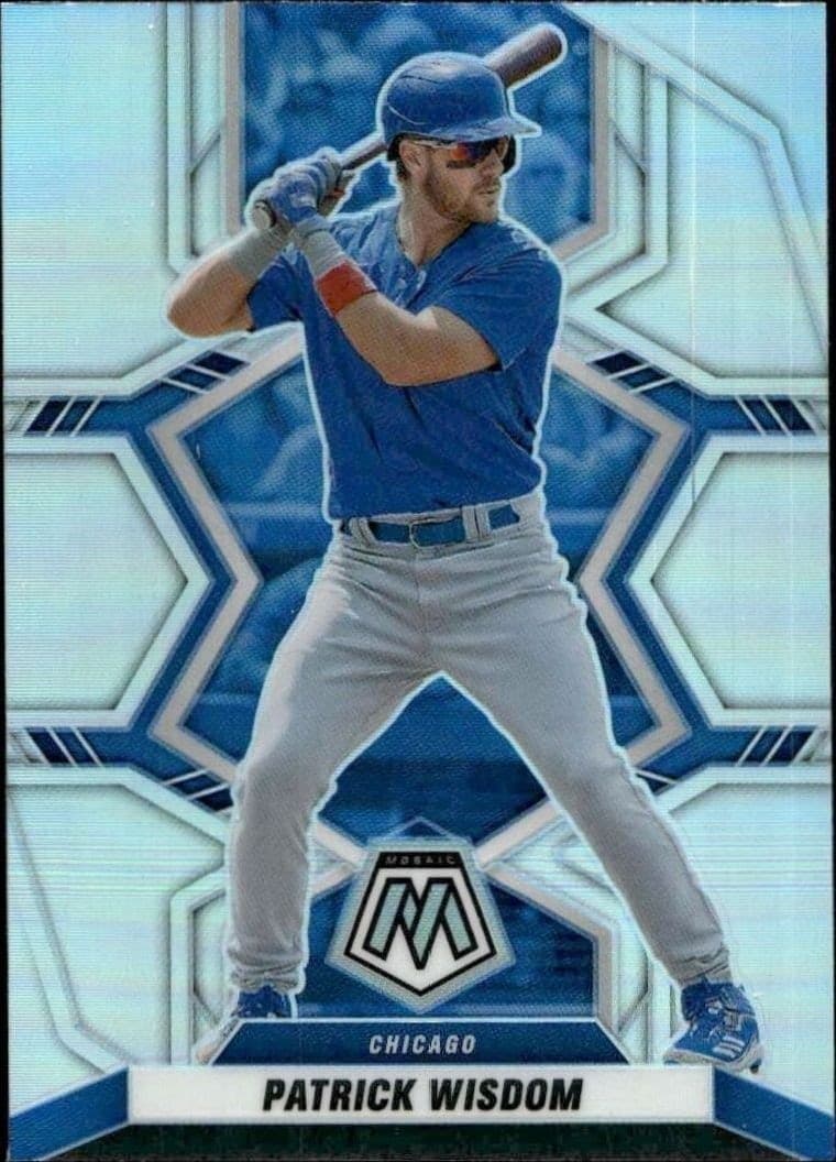 2022 Panini Mosaic Patrick Wisdom #4 trading card