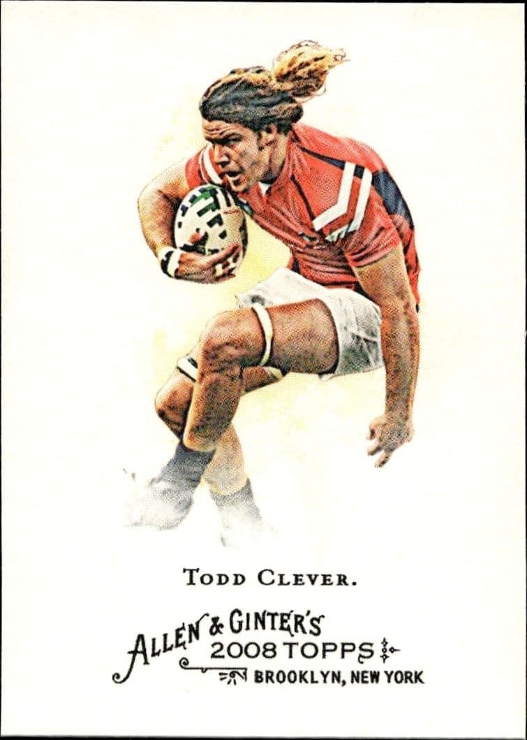2008 Topps Allen & Ginter Todd Clever #238 baseball trading card front