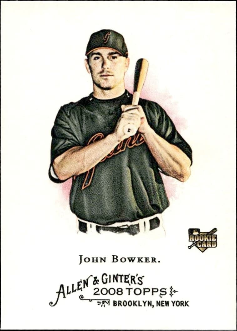 2008 Topps Allen & Ginter John Bowker #99 baseball trading card front