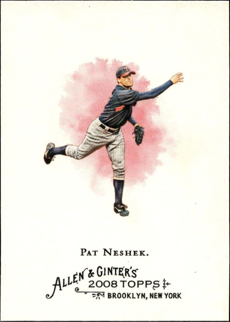 2008 Topps Allen & Ginter Pat Neshek #307 trading card