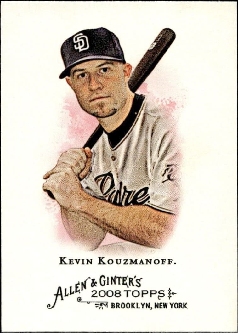 2008 Topps Allen & Ginter Kevin Kouzmanoff #67 baseball trading card front