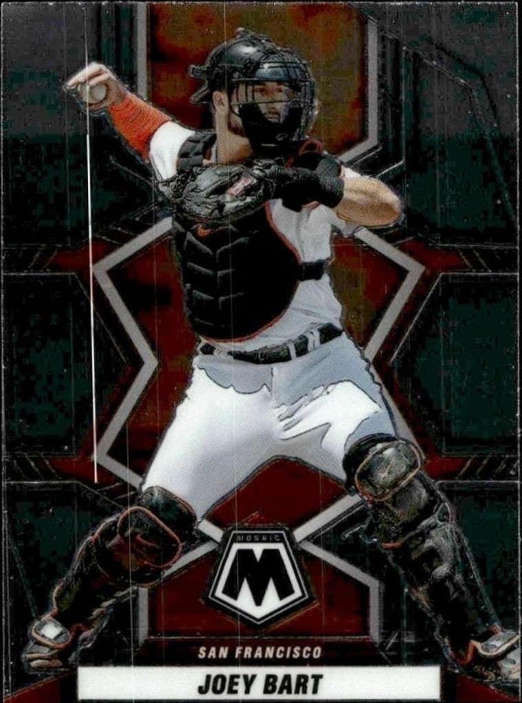 2022 Panini Mosaic Joey Bart #196 trading card
