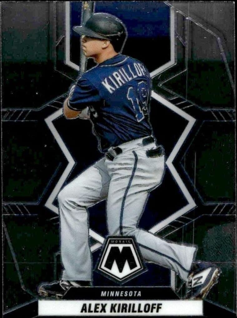 2022 Panini Mosaic Alex Kirilloff #85 trading card