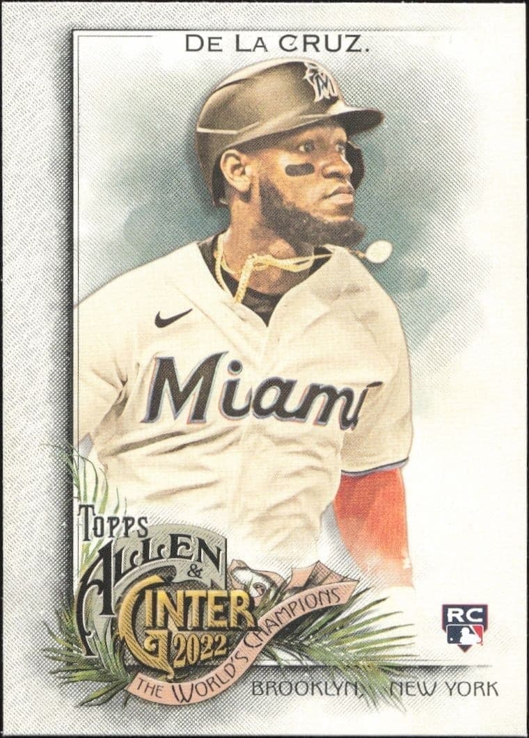 2022 Topps Allen & Ginter Bryan De La Cruz #71 trading card
