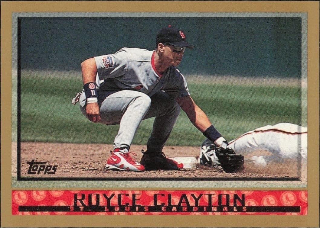 1998 Topps Series 1 Royce Clayton #118 trading card