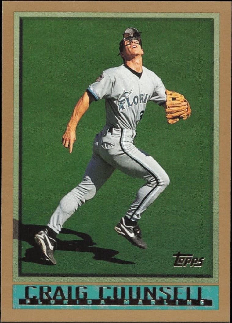 1998 Topps Series 2 Craig Counsell #343 trading card