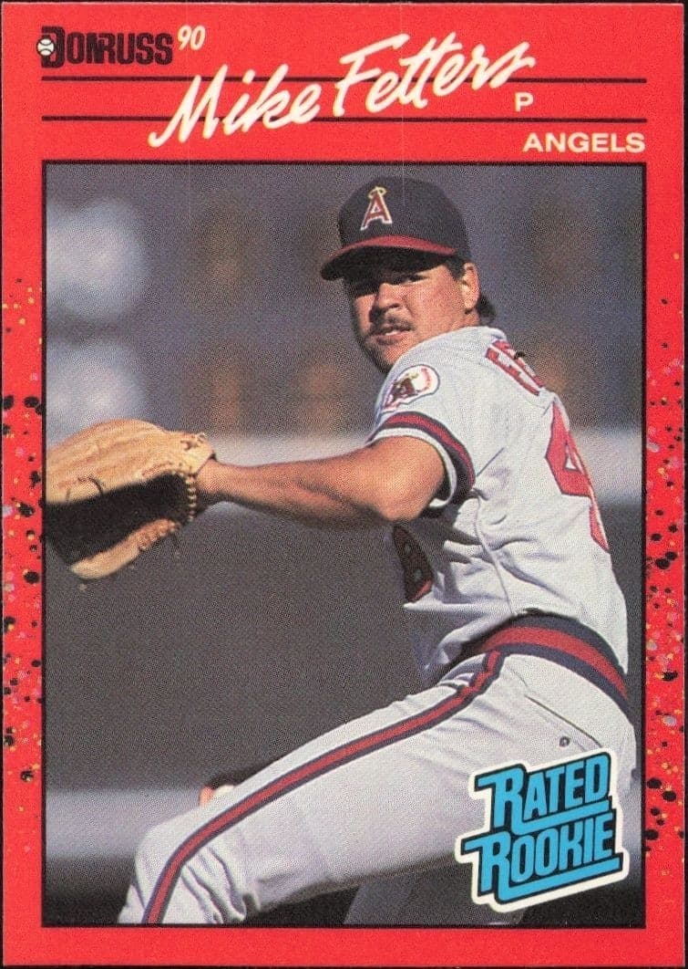 1990 Donruss Mike Fetters #35 trading card