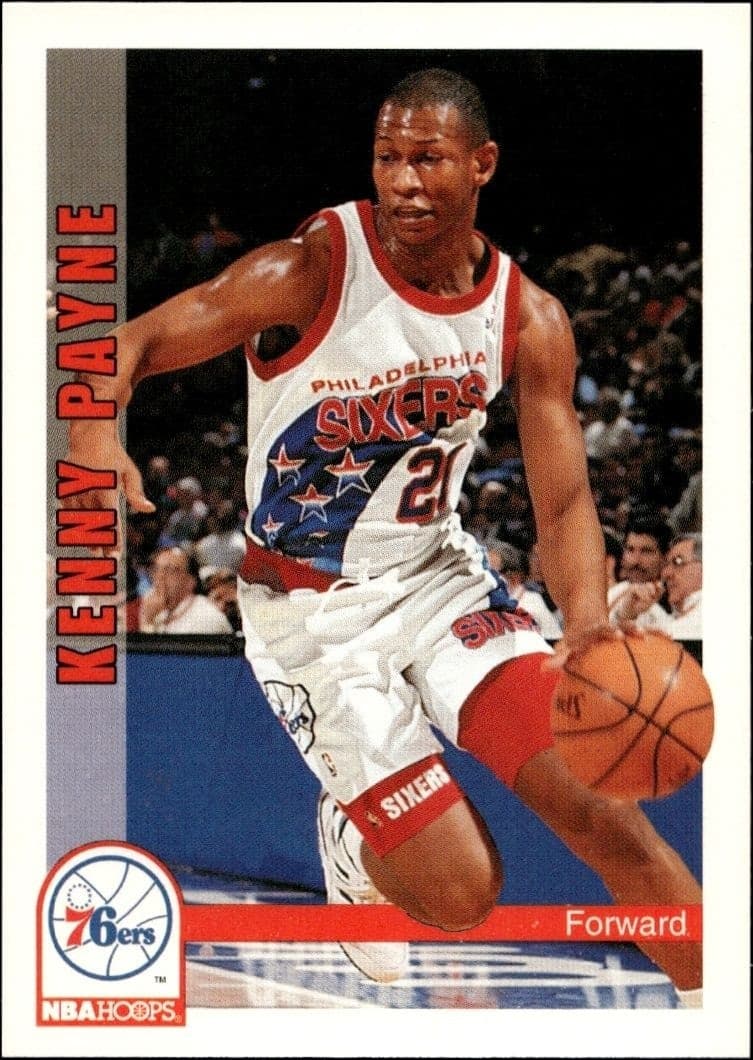 1992-93 Skybox NBA Hoops Series 2 Kenny Payne #447 trading card