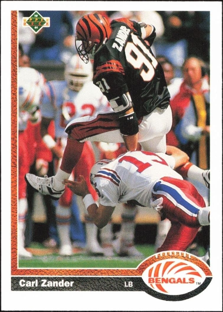 1991 Upper-Deck Carl Zander #223 trading card