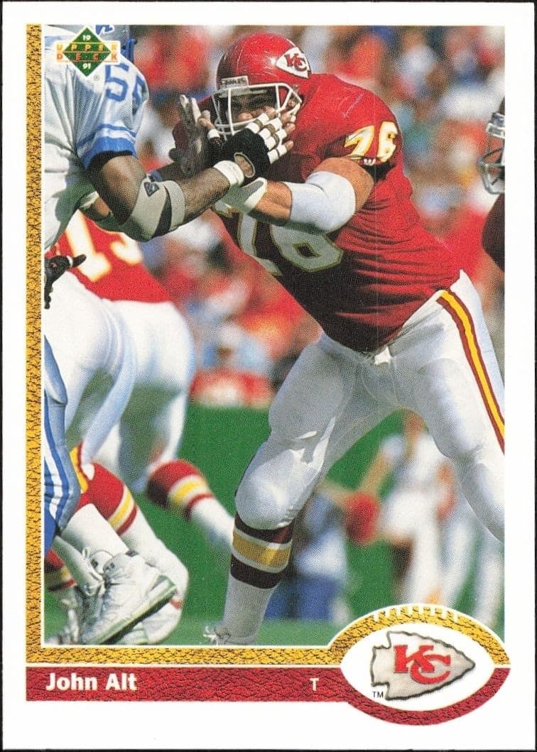1991 Upper-Deck John Alt #198 trading card