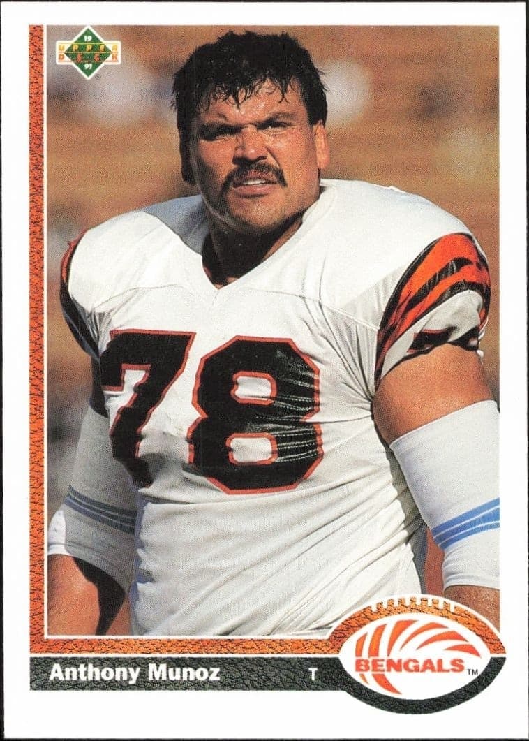 1991 Upper-Deck Anthony Munoz #209 trading card