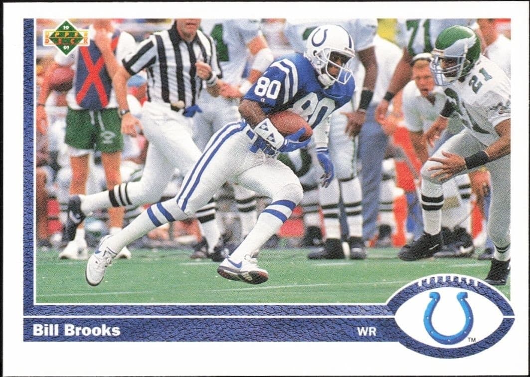 1991 Upper-Deck Bill Brooks #159 trading card