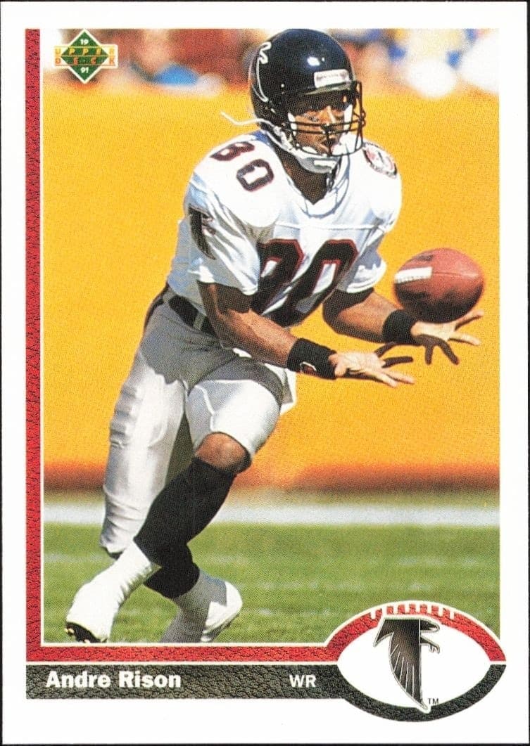 1991 Upper-Deck Andre Rison #173 trading card