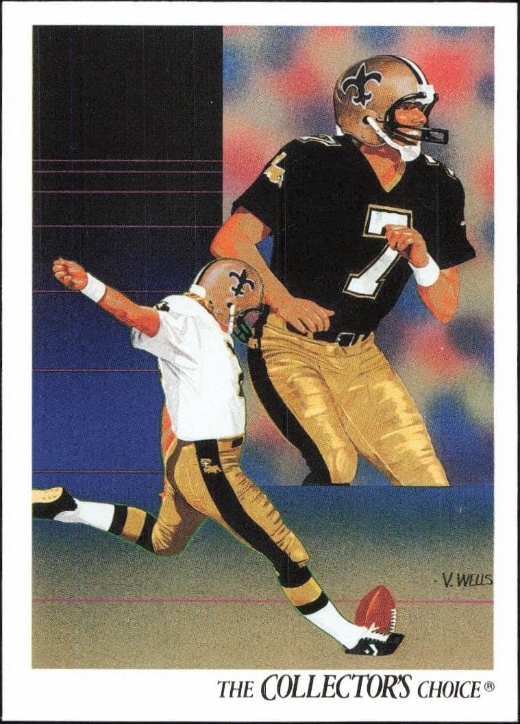 1991 Upper-Deck Morten Andersen #96 trading card