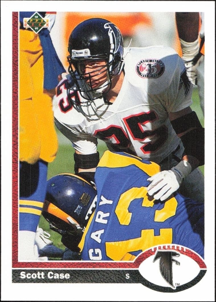 1991 Upper-Deck Scott Case #38 trading card