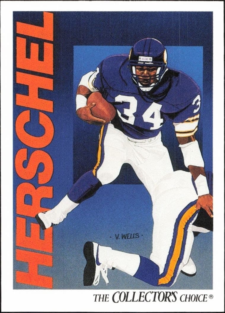 1991 Upper-Deck Herschel Walker #99 trading card