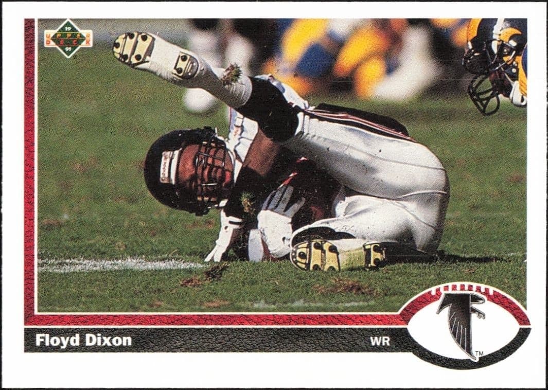 1991 Upper-Deck Floyd Dixon #485 trading card