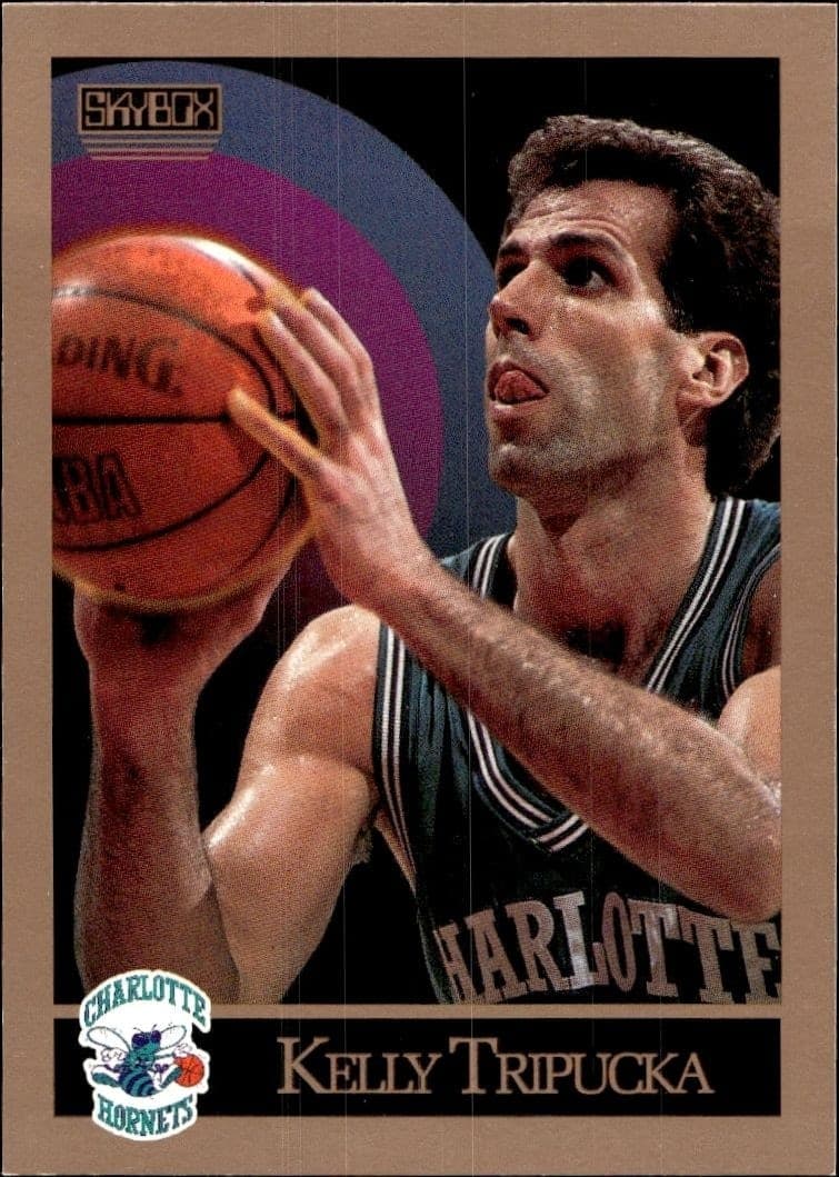 1990-91 Skybox Kelly Tripucka #35 basketball trading card front