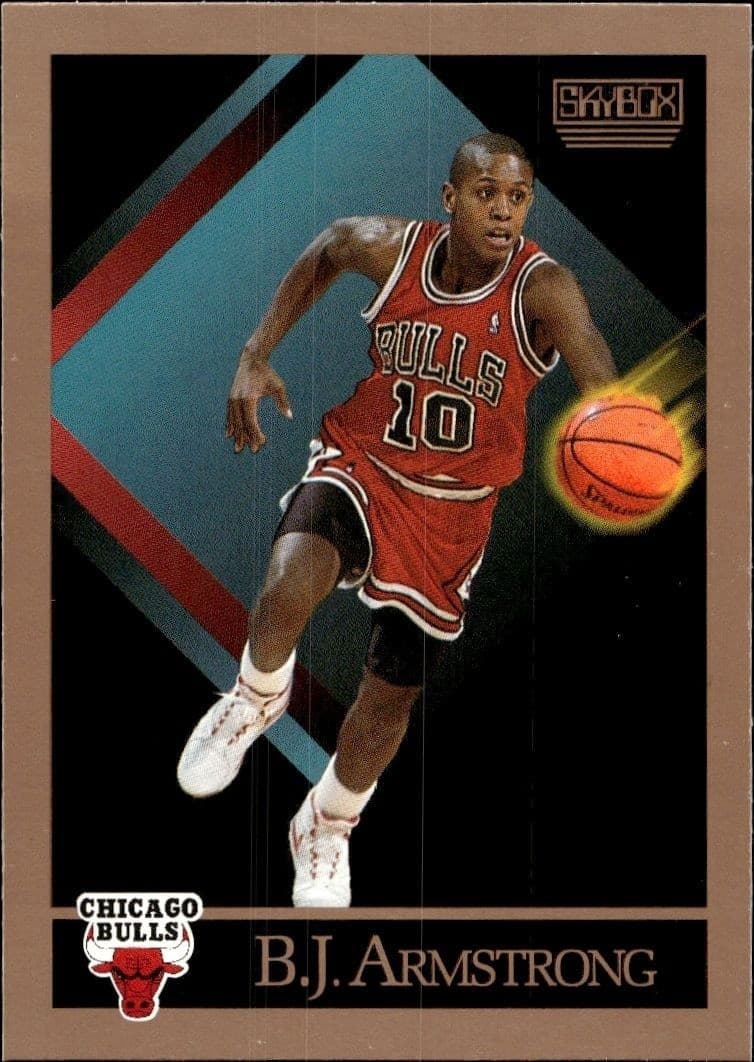 1990-91 Skybox B.J. Armstrong #37 trading card
