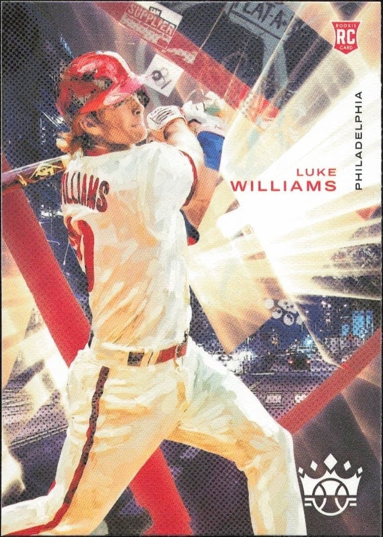 2022 Panini Diamond Kings Luke Williams #99 trading card