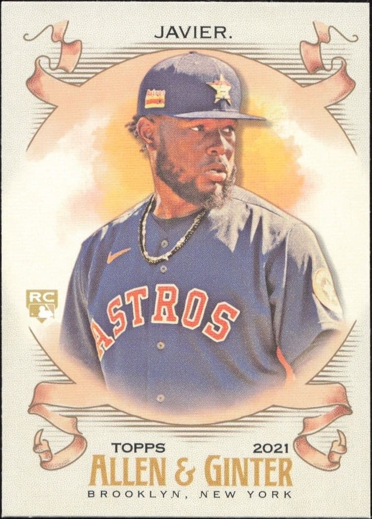 2021 Topps Allen & Ginter Cristian Javier #266 trading card