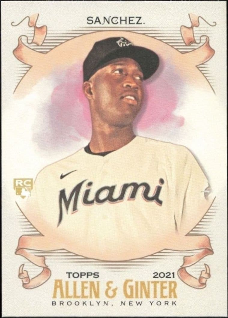 2021 Topps Allen & Ginter Jesus Sanchez #287 trading card