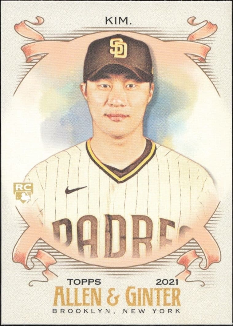 2021 Topps Allen & Ginter Ha-Seong Kim #176 trading card