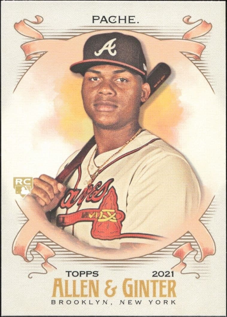 2021 Topps Allen & Ginter Cristian Pache #70 trading card