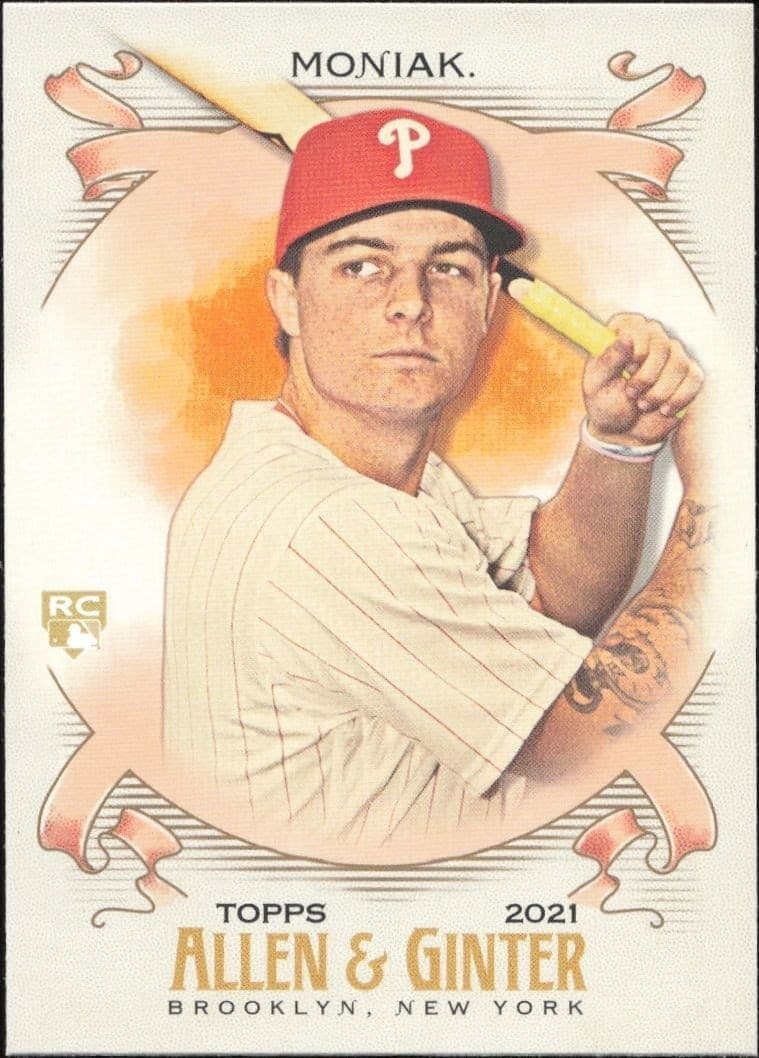 2021 Topps Allen & Ginter Mickey Moniak #213 trading card