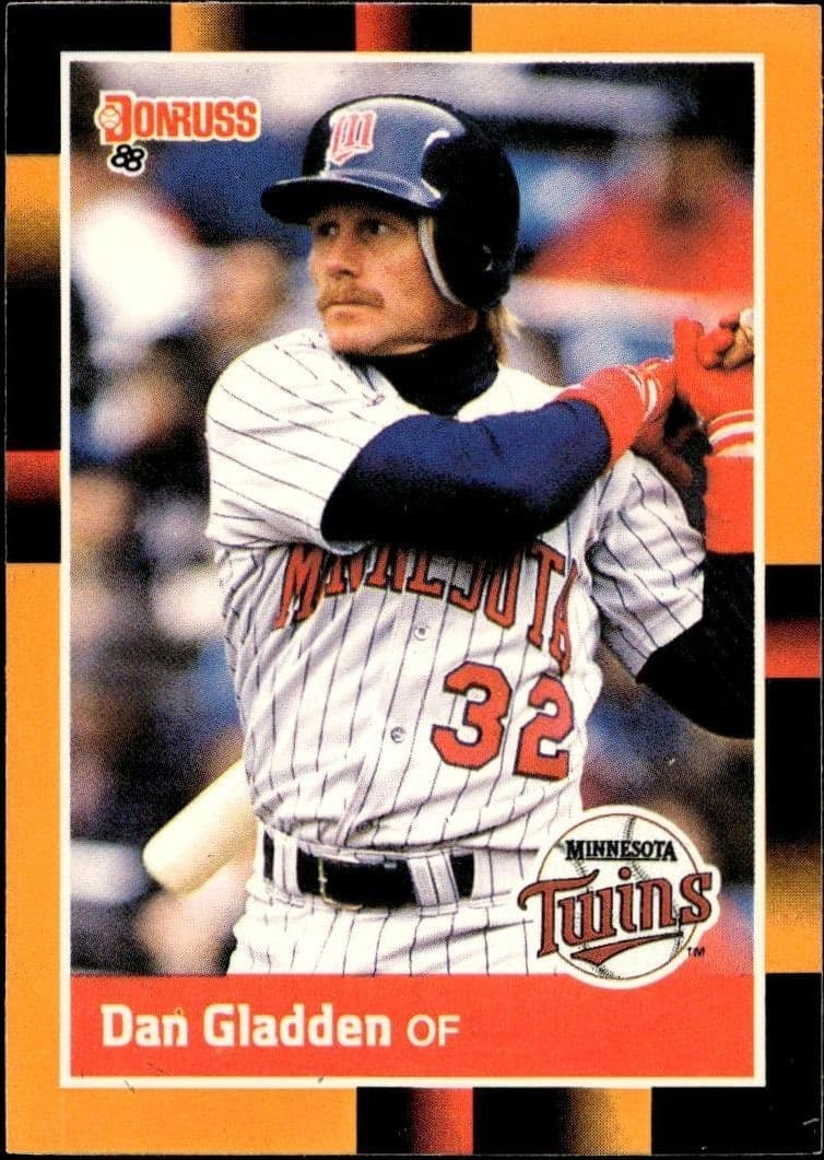 1988 Donruss Baseball's Best Dan Gladden #130 trading card