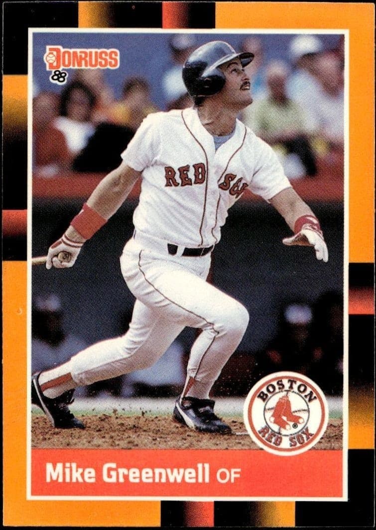 1988 Donruss Baseball's Best Mike Greenwell #177 trading card