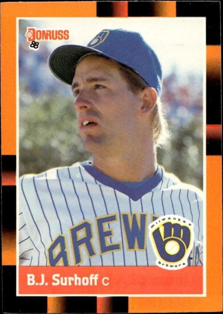 1988 Donruss Baseball's Best B.J. Surhoff #277 baseball trading card front