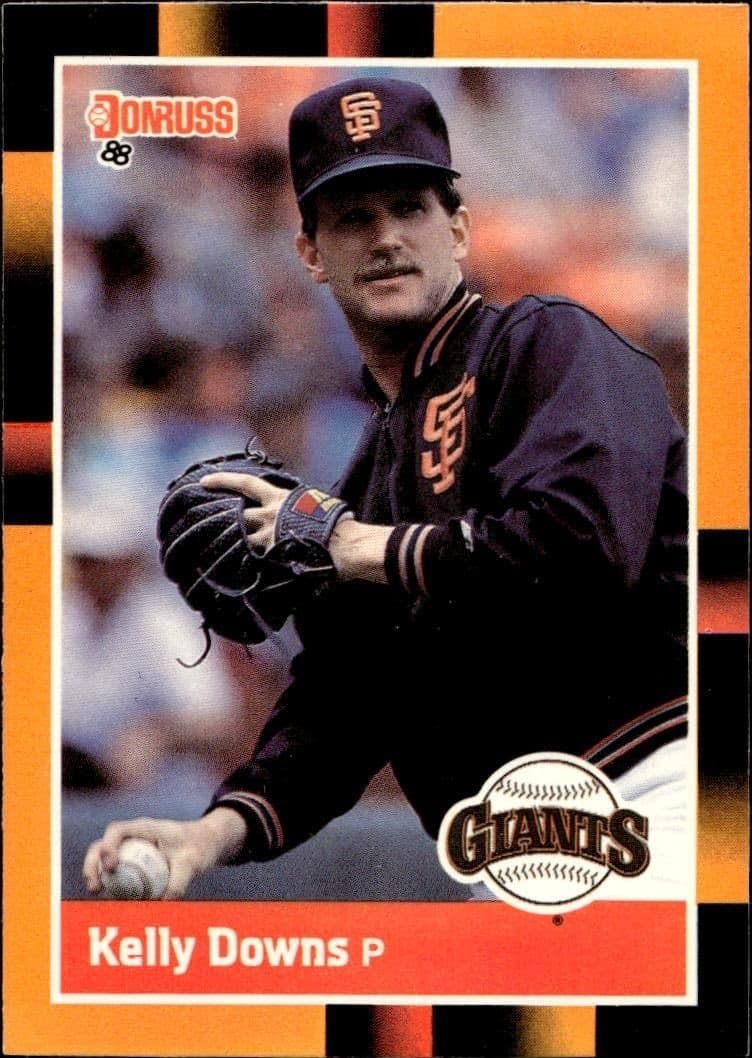 1988 Donruss Baseball's Best Kelly Downs #106 baseball trading card front