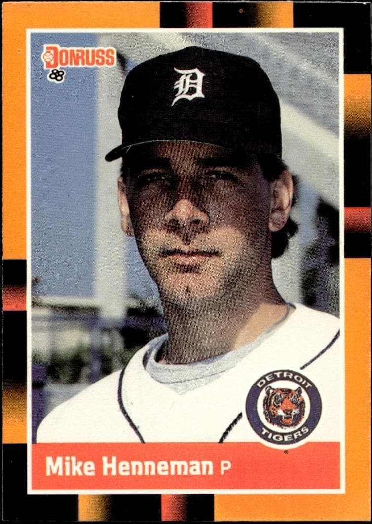 1988 Donruss Baseball's Best Mike Henneman #91 baseball trading card front