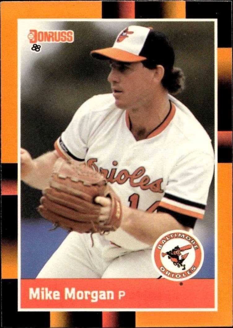 1988 Donruss Baseball's Best Mike Morgan #86 trading card
