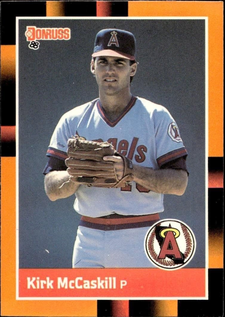 1988 Donruss Baseball's Best Kirk McCaskill #83 baseball trading card front