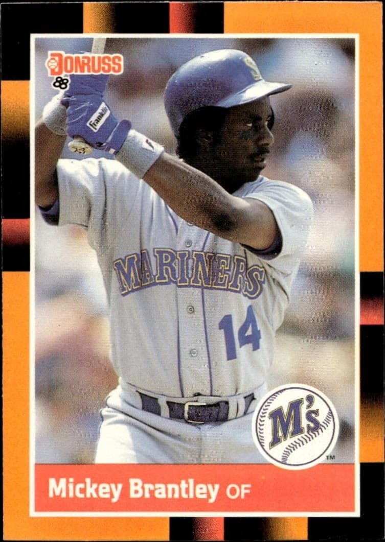 1988 Donruss Baseball's Best Mickey Brantley #80 trading card